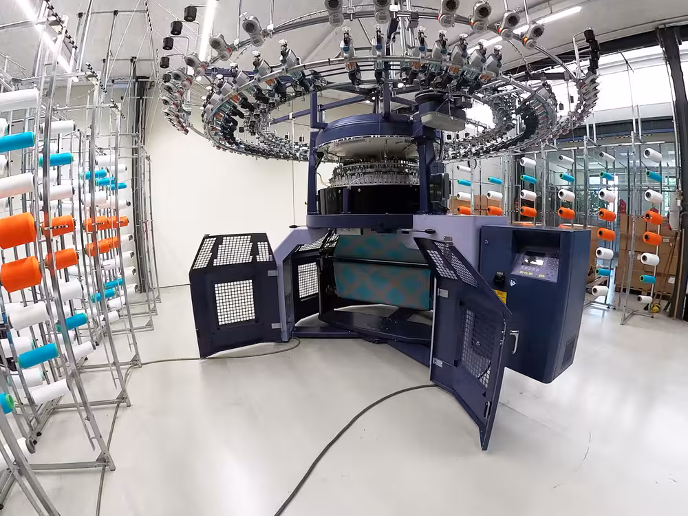 Meet the Terrot T-Frame, a new platform for large-diameter circular knitting