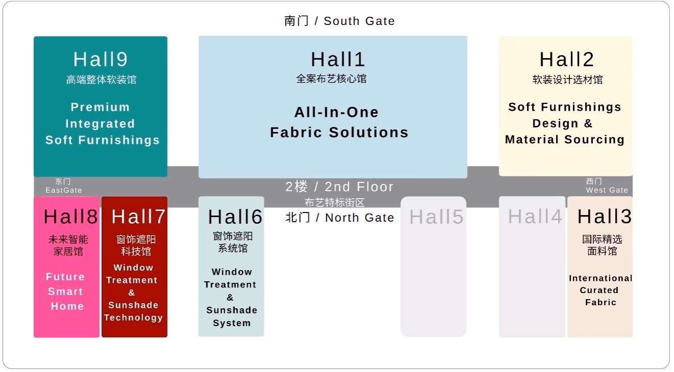 Curtain Curtain Fabrics Zone Hometex Shenzhen 2026-curtain zone