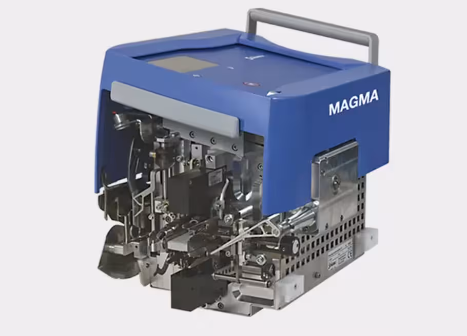 Magma warp knotting machine