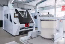 Saurer Highlights Spinning and Twisting Solutions at NasTex 2026 Saurer pre-spinning with Autocard SC8