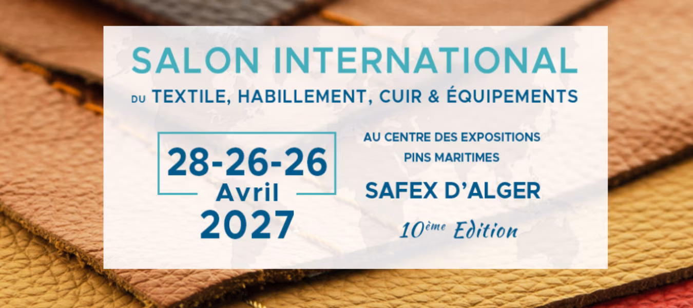 TexStyle Expo 2027 textile and apparel exhibition at SAFEX Algiers Algeria