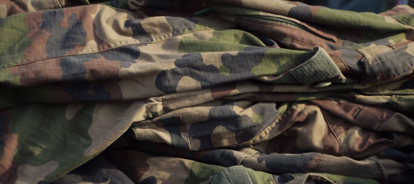 camouflage military clothing