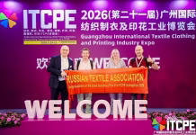 Russian Textile Association Sees Strong Opportunities for AI, Automation and China–Russia Cooperation Russian Textile Association discussing AI and textile innovation at ITCPE 2026