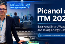 Picanol at ITM 2026: Balancing Smart Weaving and Rising Energy CostsIntroduction and Background Picanol representative at ITM 2026 in Istanbul presenting smart weaving technology and energy-efficient textile machinery solutions.