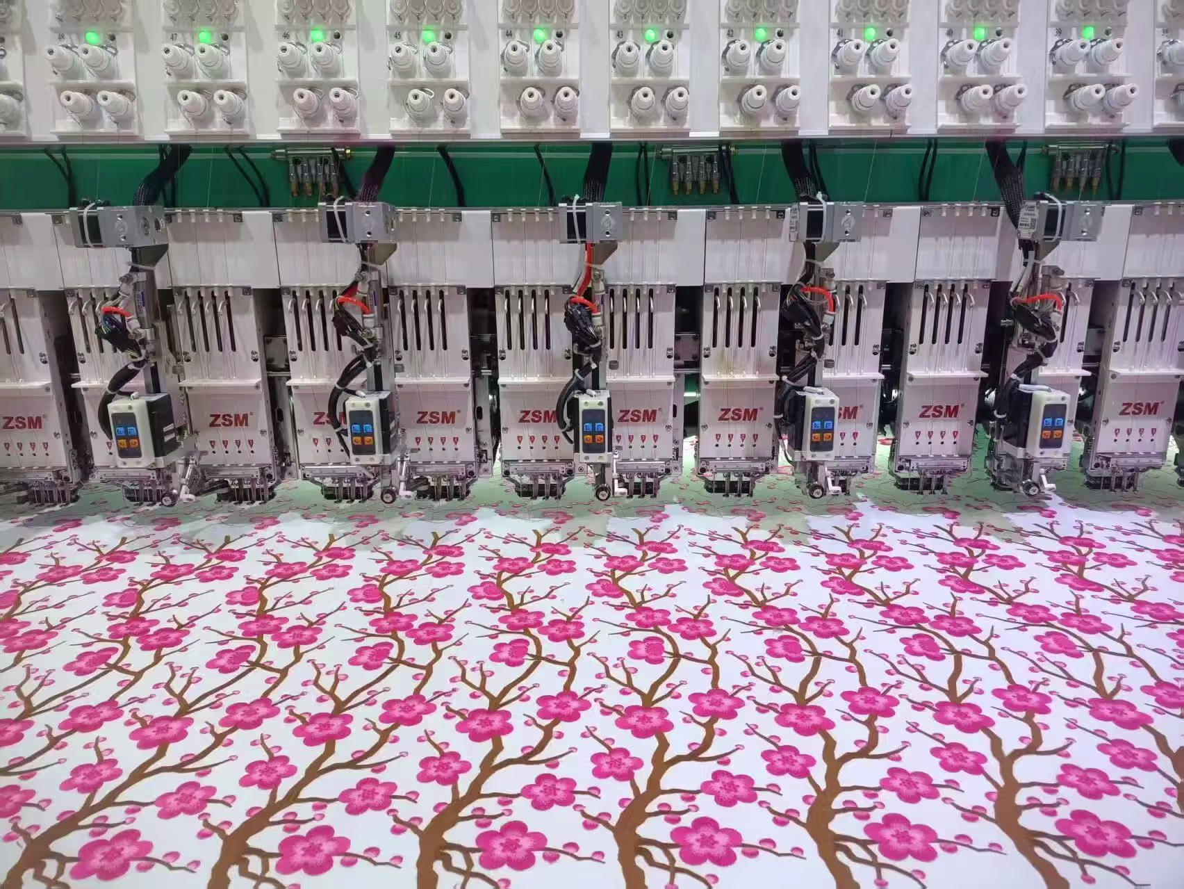 Zhejiang Zhaoshan Mechanism-Electricity Co., Ltd. ZSM Embroidery Machine