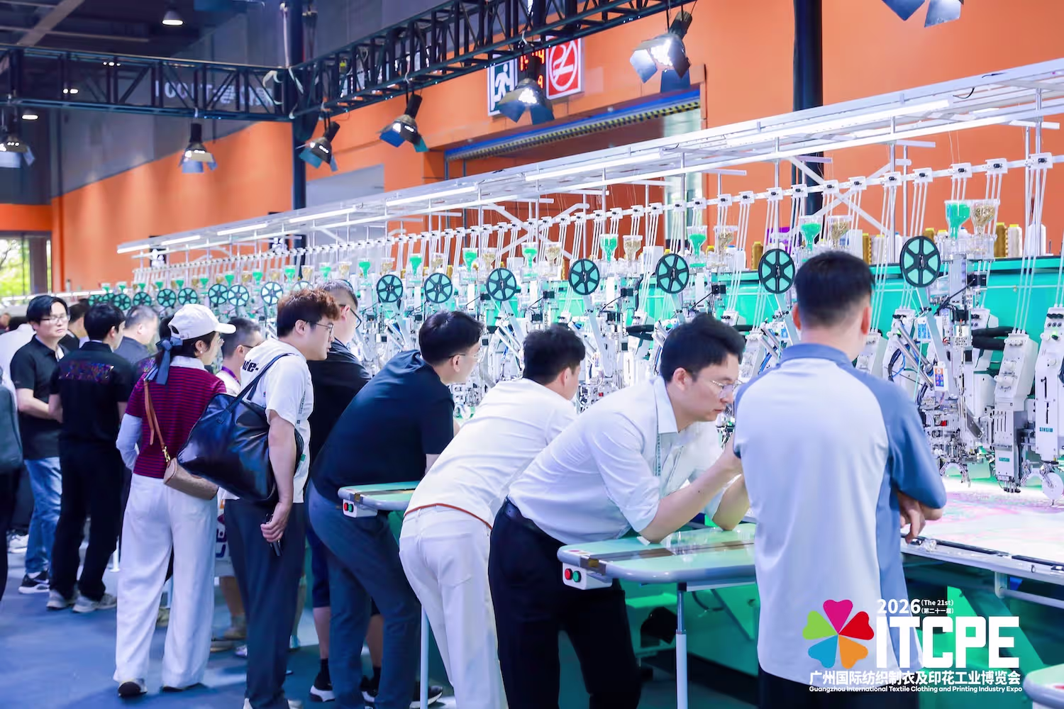 sinsim embroidery machines at ITCPE 2026