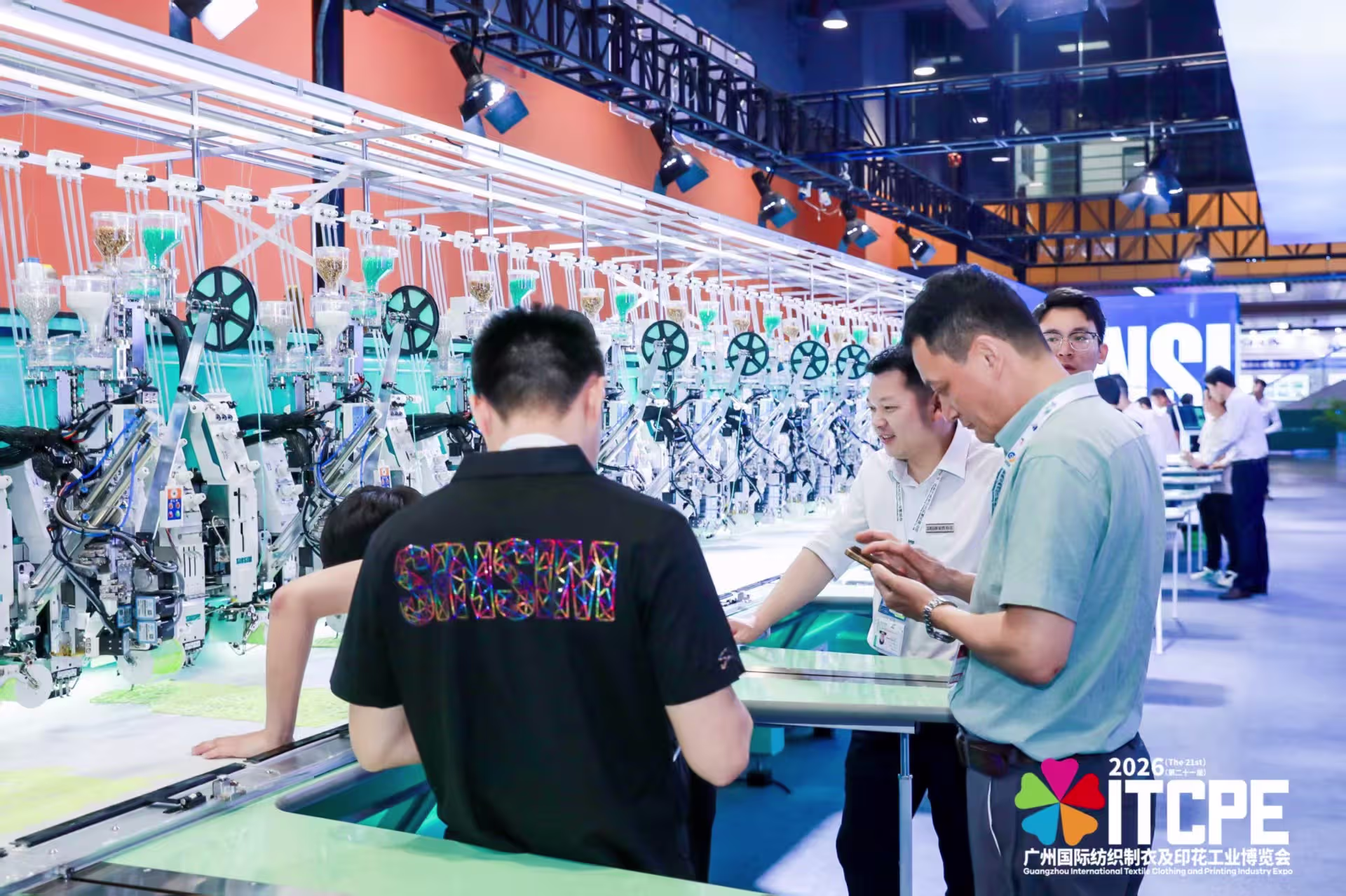 sinsim embroidery machines at ITCPE 2026