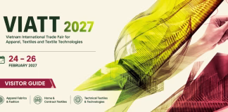 VIATT 2027 visitor guide banner for Vietnam International Trade Fair for Apparel Textiles and Textile Technologies in Ho Chi Minh City