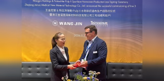 Wangjin Holdings signs new nonwovens production line agreement with Trützschler