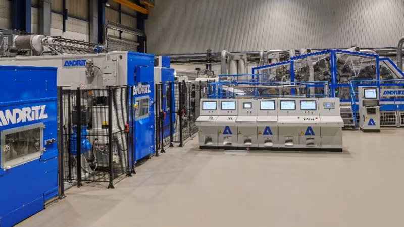 ANDRITZ FRANCE technical center in Elbeuf