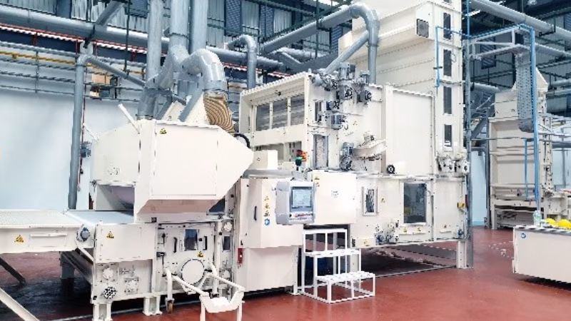 ANDRITZ technical center in Cours-la-Ville (textile recycling, airlay, decortication and bast fiber processing)