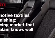 Automotive textiles and finishing: a growing market that Biancalani knows well Biancalani automotive textiles and finishing article header featuring close-up black fabric car seats and interior upholstery
