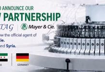 ATAG Appointed Official Representative of Mayer & Cie. for Egypt and Syria ATAG Mayer & Cie. partnership for circular knitting technology in Egypt and Syria