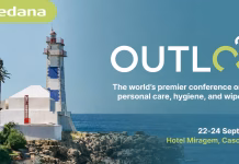 25 years in the room: EDANA’s OUTLOOK™ returns to Cascais to shape a changing industry Felipe Cossio Cuartero EDANA OUTLOOK 2026 conference in Cascais focuses on nonwovens, absorbent hygiene, wipes, regulation and circularity