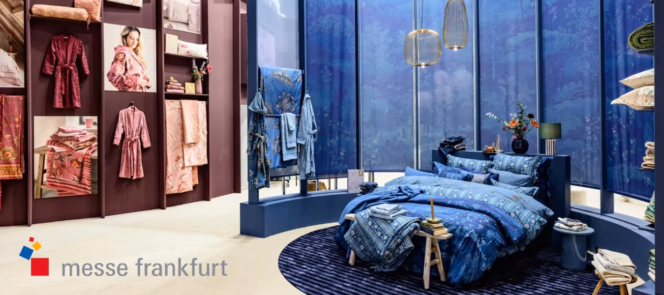 Comfort & Connect at Heimtextil for Bed, Bath & Living collections