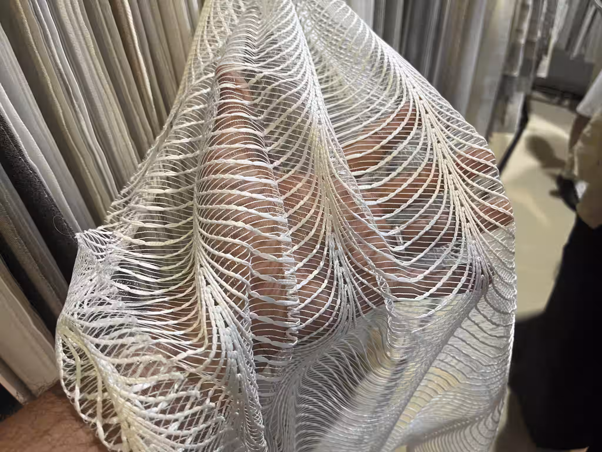 International textile companies exploring opportunities in the Chinese market through distinctive high-value fabrics