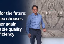 Ready for the future: PI Cottex chooses Brückner again for reliable quality and efficiency PI Cottex Managing Director Jasdeep Singh with Thomas Wiget of Brückner Textile India