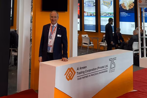 Monforts Area Sales Manager Manfred Havenith