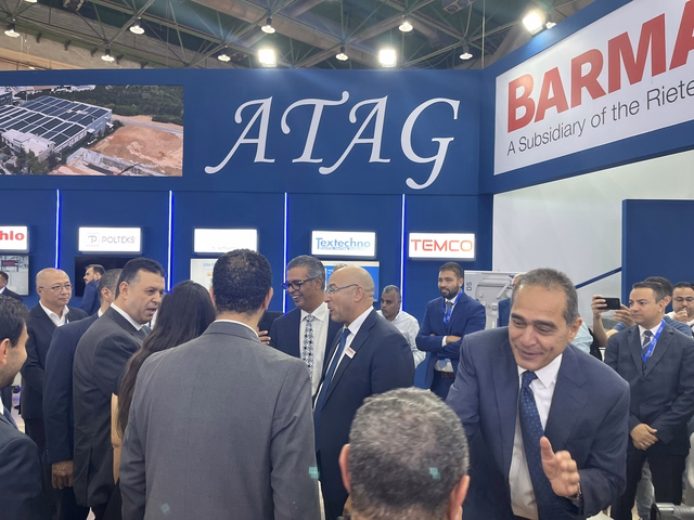 Egypt textile industry professionals and machinery suppliers at Stitch & Tex 2026 in Cairo
