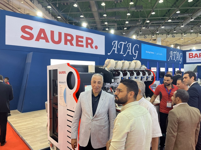 Egypt textile industry professionals and machinery suppliers at Stitch & Tex 2026 in Cairo