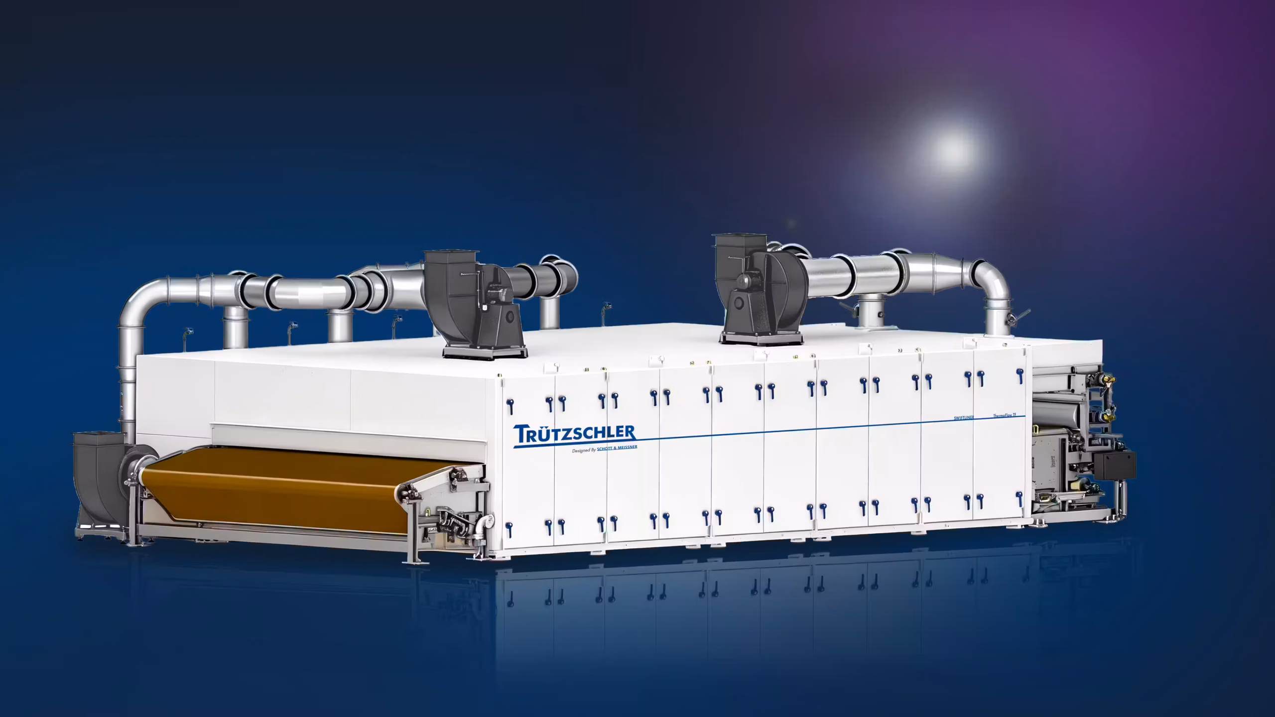 The new ATB Oven enables efficient production of hygiene, medical, and filtration media through advanced air-through bonding technology.