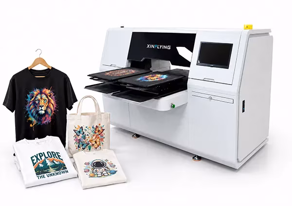 XinFlying Expands Digital Textile Printing Portfolio with DTF, DTG and Dye-Sublimation Solutions