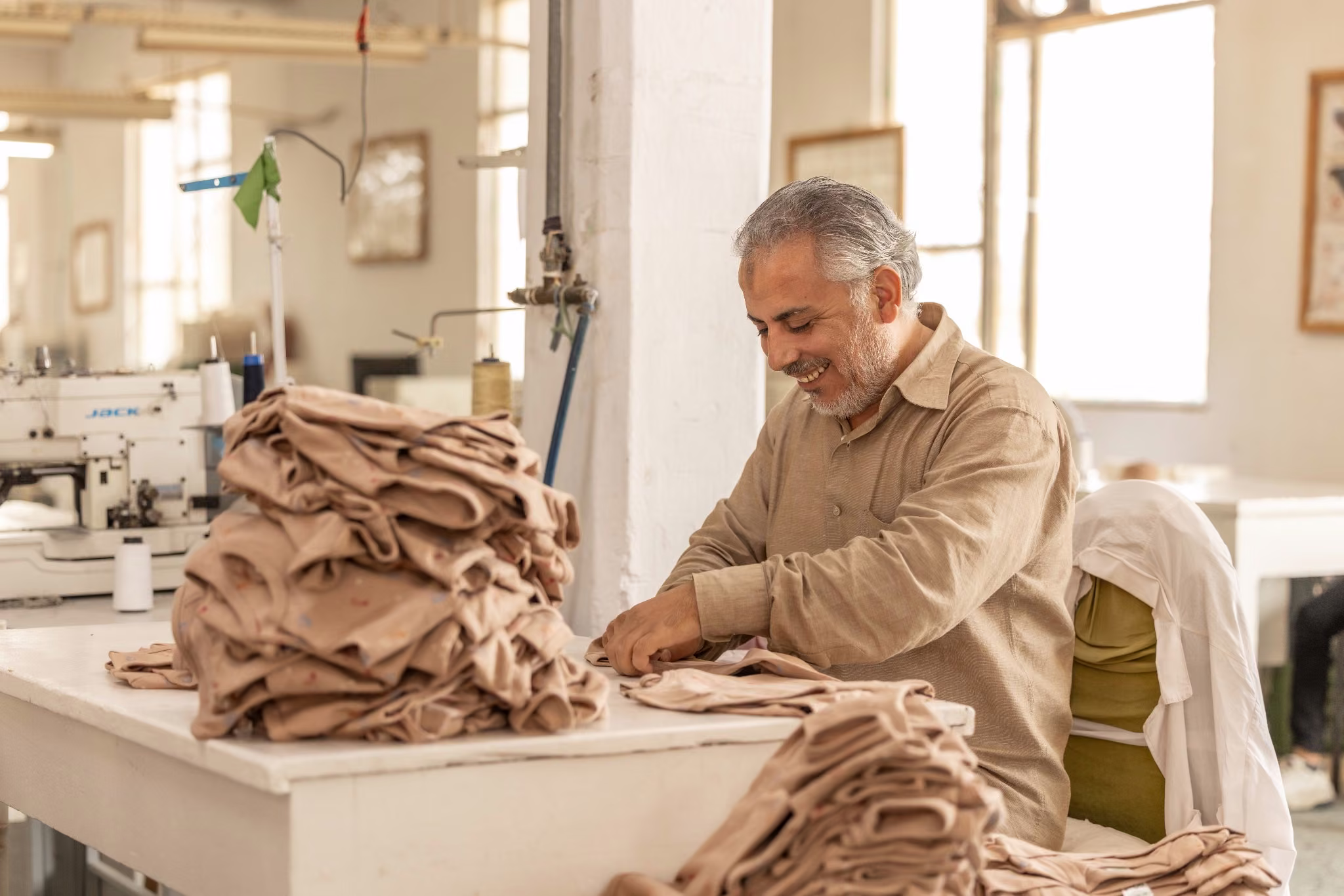 Africa textile industry interview with GOTS representative Muktar Dodo