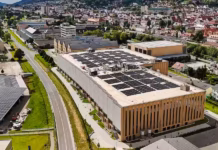 Groz-Beckert is adapting its organizational structure at its headquarters to changing market conditions Groz-Beckert headquarters in Albstadt Germany amid restructuring of its Textile Tools business