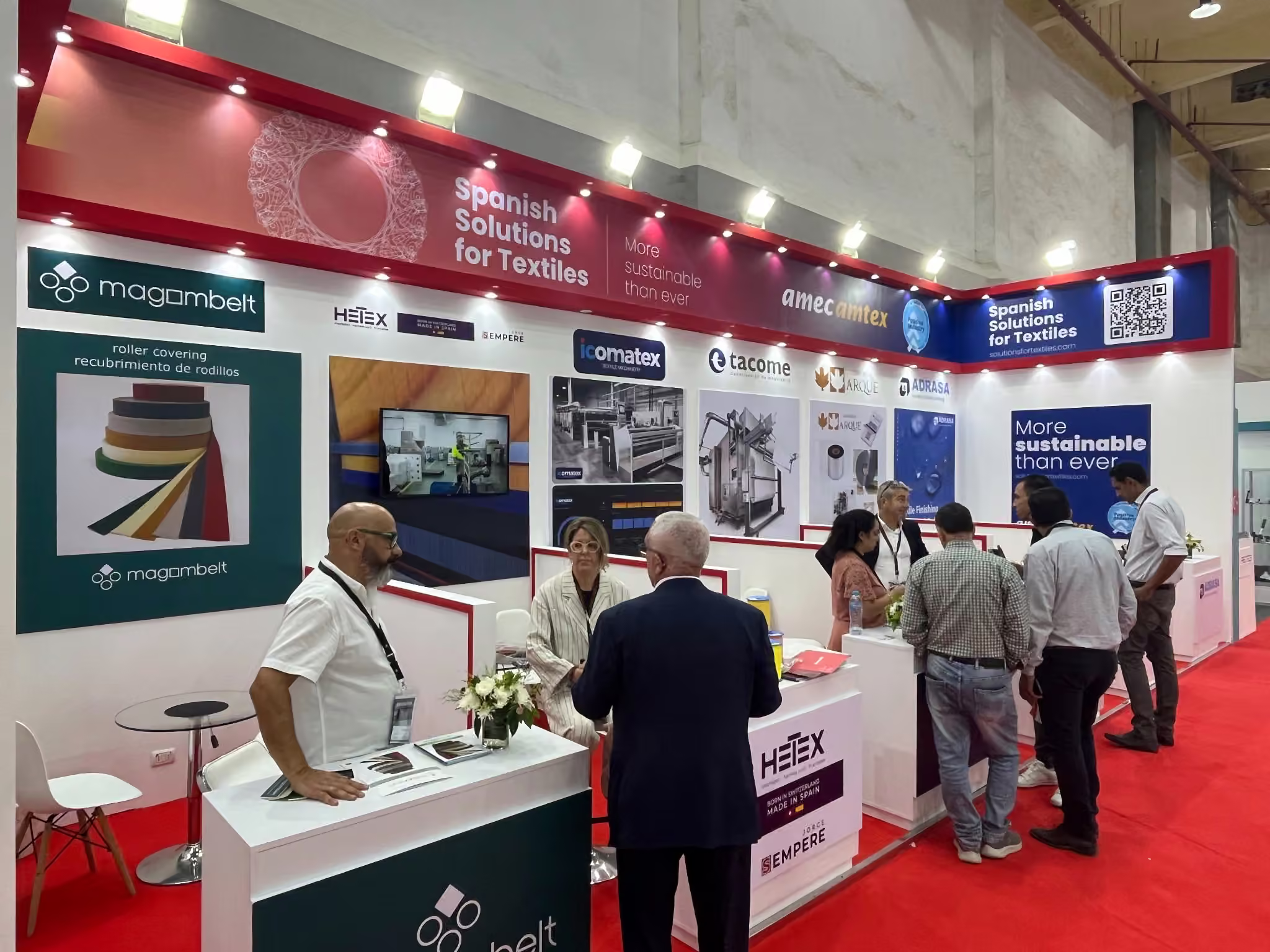 ICOMATEX textile finishing solutions at Egypt Stitch & Tex Expo