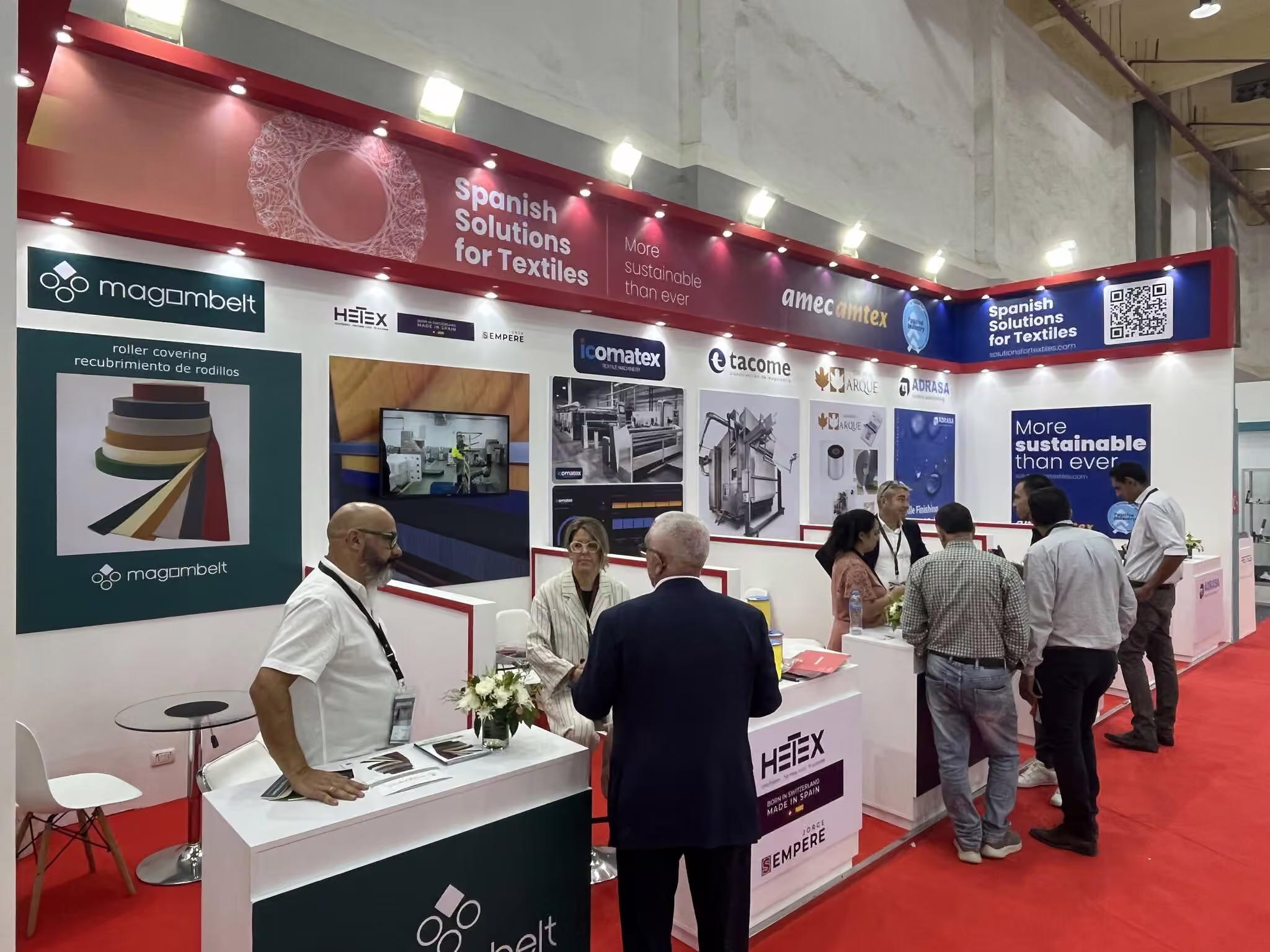 Spanish textile technology companies at Egypt Stitch & Tex 2026